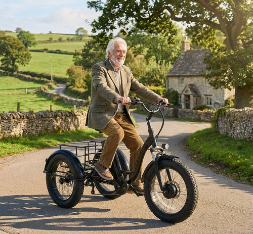 Trike foldable electric - 20", e-trike