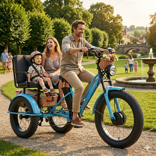 Electric tricycle 48v - tricycle, 18ah