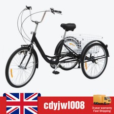24-inch 6 Speed Adult Tricycle